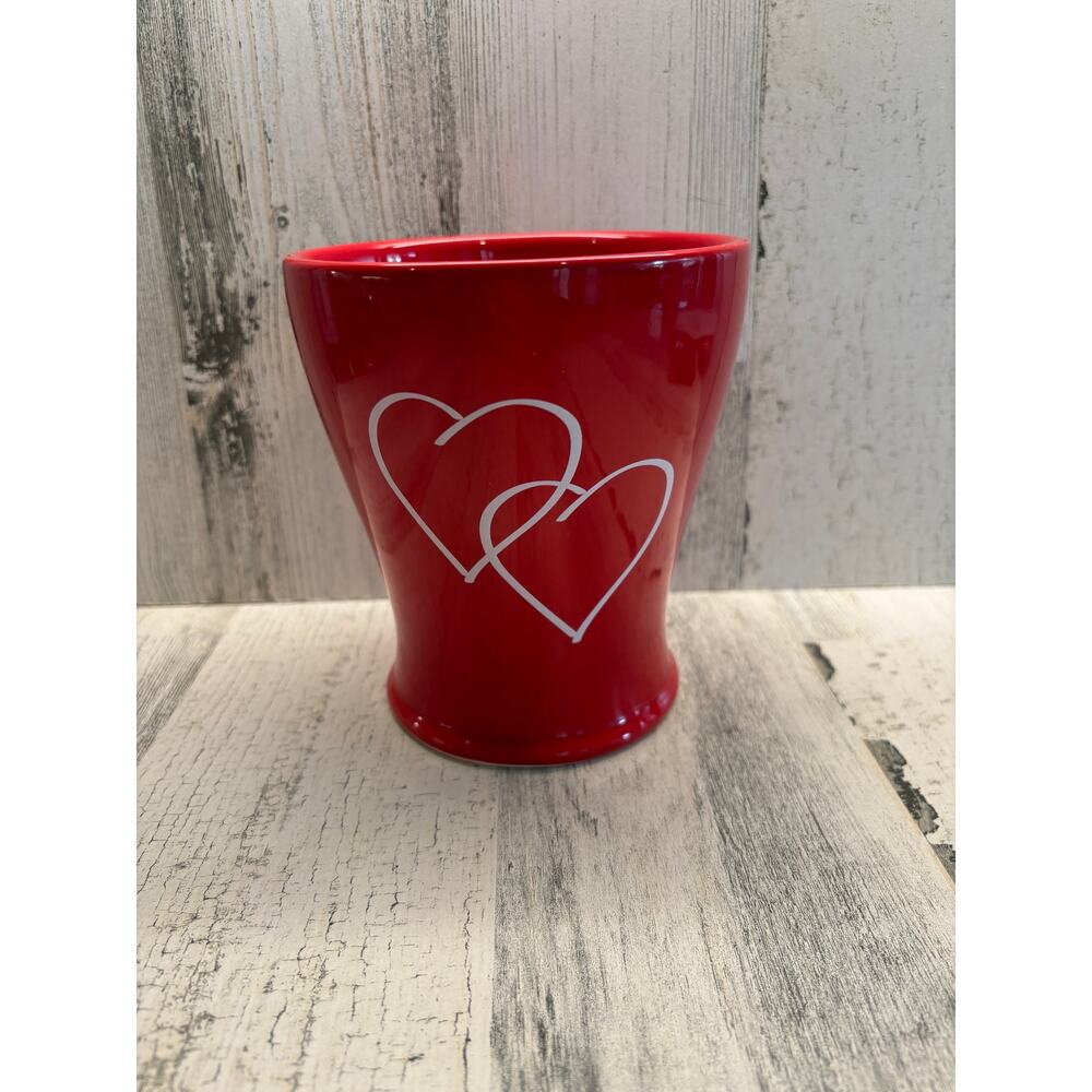 Red Heart Edible Arrangements Large Vase